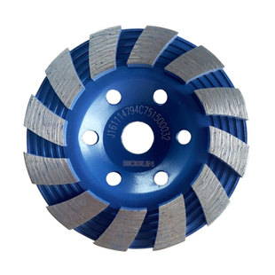 博深碗磨片金刚石105mm磨盘片花岗岩大理石工具混凝土碗磨抛光片