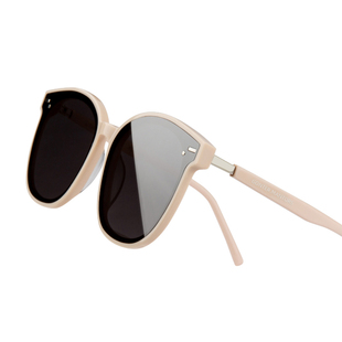 GM墨镜女男太阳镜眼镜防紫外线晒高级感开车大脸2025新款白框白色