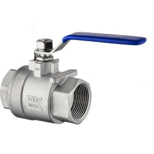 316/316L不锈钢球阀内螺纹两片式耐高温高压全通径阀门DN15 20 25