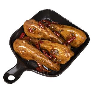 麻辣鸭头卤味鸭货熟食甜辣零食小吃2斤装下酒菜摆摊餐饮酒店商用