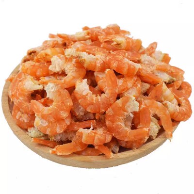 精选特级大号海米金钩虾米野生