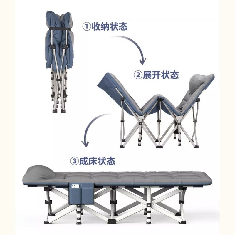 15折叠床家用成人简易单人床办公室午休陪护午睡折叠床医院床便携