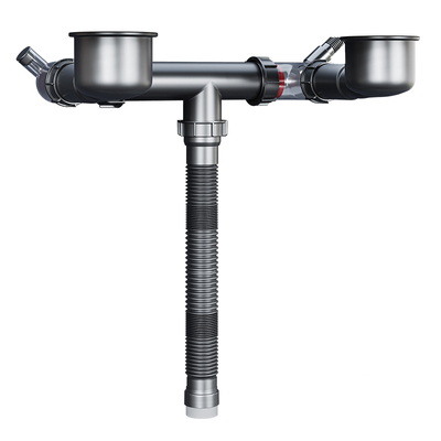 厨房弹跳式下水管套装