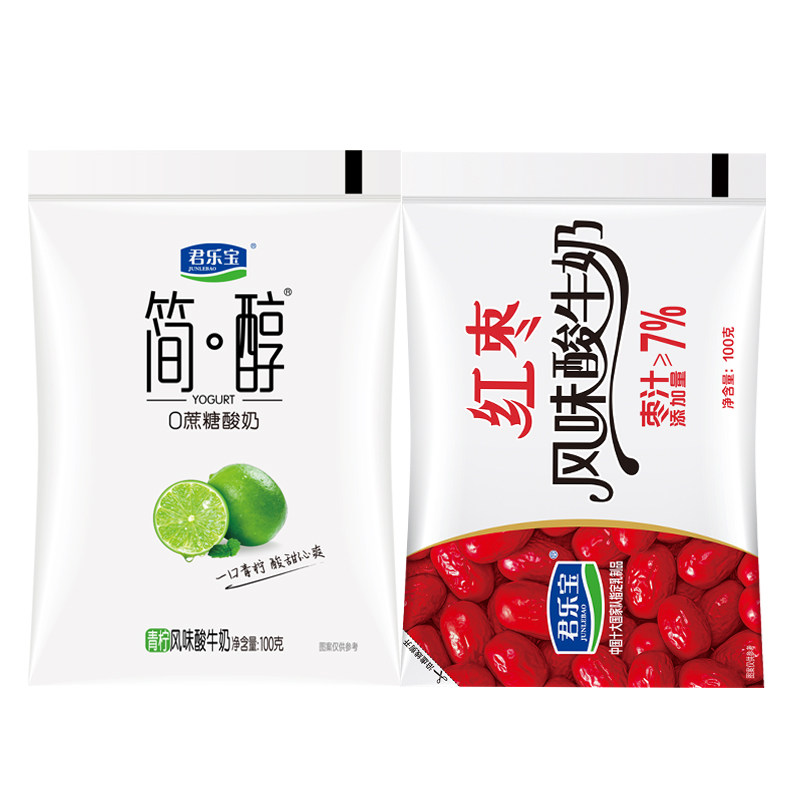 青柠味100g*10+红枣酸奶100g*10