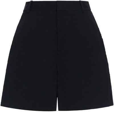 商场同款 宝姿PORTSPURE女装2025秋冬新品百搭蕾丝A型醋酸短裤