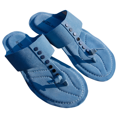 Le'Murmure进口牛猄随性人字拖