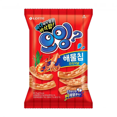 韩国进口韩国乐天鲜虾膨化食品