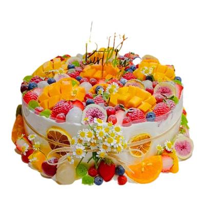 全国配送生日蛋糕动物淡奶油创意