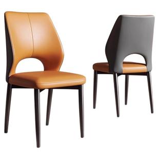 餐椅家用餐桌椅子客厅靠背凳子卧室椅子轻奢高级酒店椅子意式餐椅