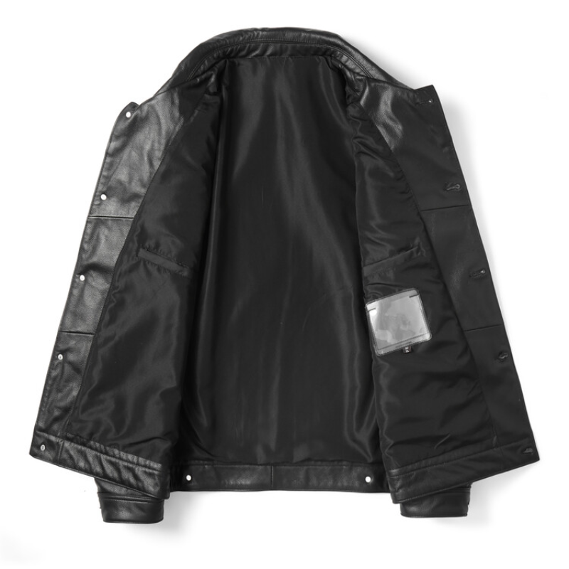 真皮西装商务休闲西服