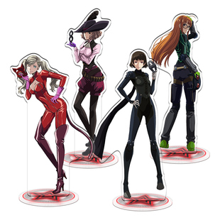 夹层精雕內印女神异闻录25周年P5谷子雨宫莲结城理游戏周边立牌