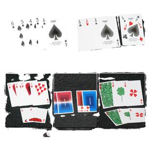 【Gaff】瑜慈特殊牌合集魔术纸牌花切扑克牌练习牌专用黑芯纸纸牌