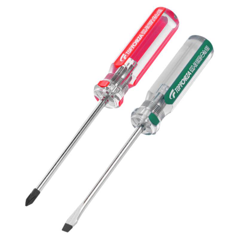 拓伏锐进口螺丝刀套装十字一字起子组电工家用S2合金钢带磁性2件