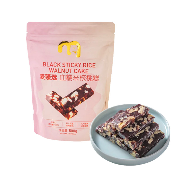 麦德龙超市零食代购麦臻选血糯米核桃糕低温烘烤糕点糖果独立包装