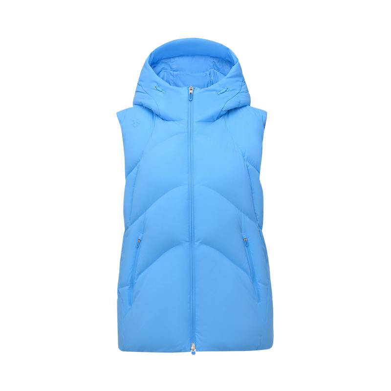 DESCENTE迪桑特WOMEN’S TRAINING女士HEAT NAVI 防钻绒羽绒马甲