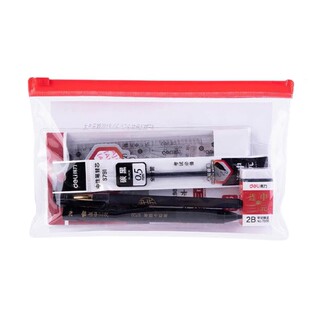 得力考试专用文具套装中考文具套装考试文具专用全套中高考专用考试套装央视网联名涂卡笔套装考试用笔15件套