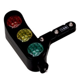 迪宝乐电子积木106号红绿灯交通灯模块灯杆编程控制玩具电路零件