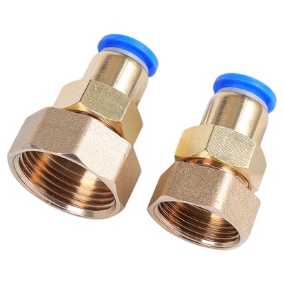 DN25气管快速接头直通内螺纹1寸