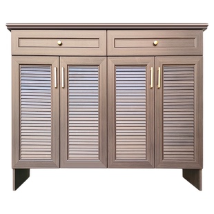 户外全铝合金家用门口庭院花园露台大容量防水防晒收纳储物柜鞋柜