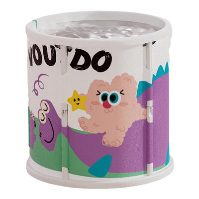 婴儿游泳桶洗澡桶折叠家用宝宝