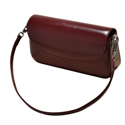 小众设计真皮腋下包女2025新款