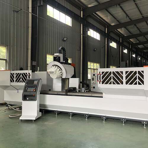 金属异型材三轴数控钻铣机床新能源汽车工业铝复合型材加工中心