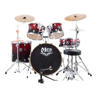 迈斯MES bf5255t 五鼓七鼓架子鼓成人演出级爵士鼓全桦木烤漆款