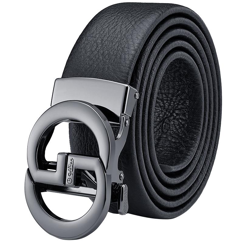 金利来新款时尚轻奢皮带男真皮简约腰带礼盒头层牛皮裤带潮流腰封