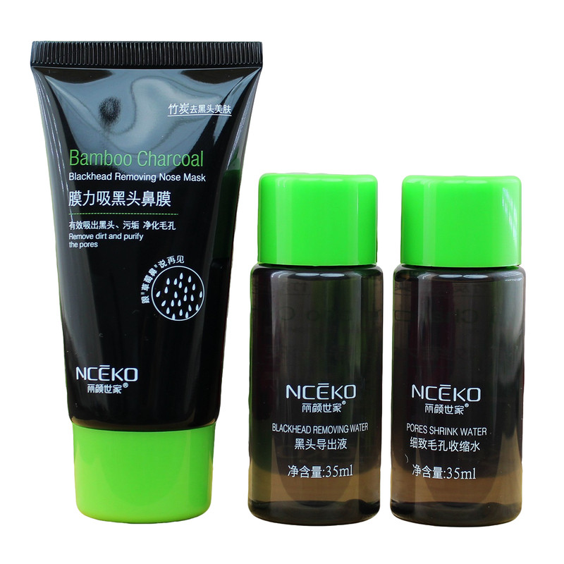 丽颜世家竹炭吸黑头膜