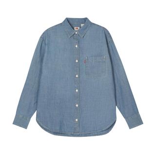 【商场同款】Levi's李维斯26年春夏新款女士轻复古牛仔衬衫001HM