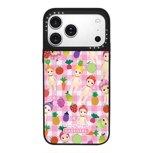 CAREGNBA联名Sonny Angel天使水果家族适用苹果16ProMax手机壳iPhone14新款15pro网红12防摔13女11磁吸XR全包