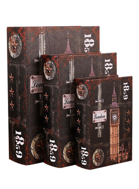 现代简约家居仿真书假书道具摆件