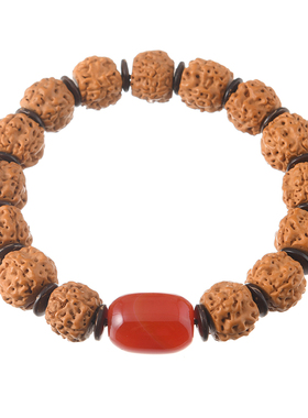 藏式小金刚菩提子天珠盘玩手串