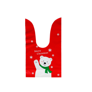 10cm特大苹果包装袋圣诞平安果包装礼盒小卡通可爱耳朵糖果袋包邮