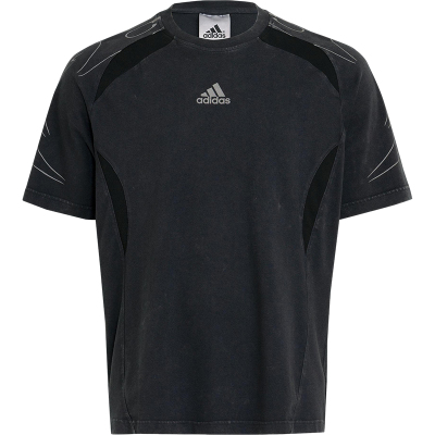 Adidas/阿迪达斯正品2025夏季款男士宽松足球运动短袖KF8538