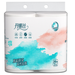 280克2卷大卷卫生纸卷纸家用实惠装卷筒纸手纸厕纸厕所专用纸