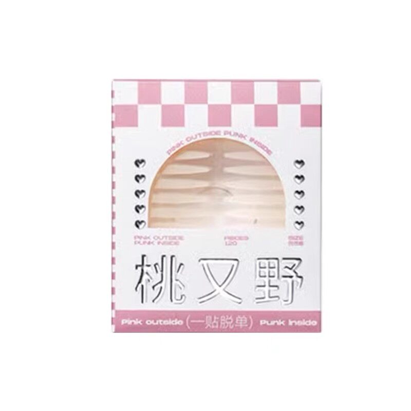 桃又野双眼皮贴女隐形自然无痕橄榄蕾丝男士持久美目专用女正品