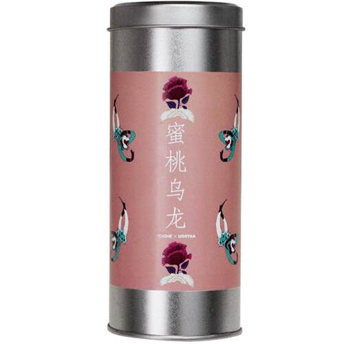 TEAONE蜜桃乌龙茶叶白桃乌龙罐装茶花果粒茶水果茶散装