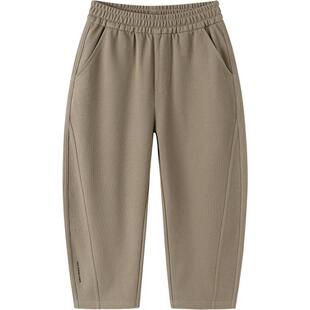 巴拉巴拉男童运动卫裤中大童裤子春秋款童装儿童宽松休闲宝宝长裤