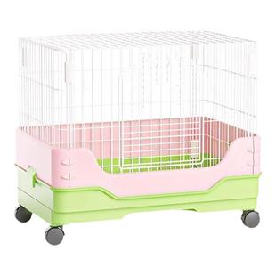 卡诺兔笼防喷尿易清理豪华兔笼子家用大号兔笼荷兰猪笼子豚鼠笼子