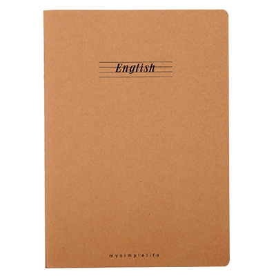 长江防近视牛皮缝线16k作业本