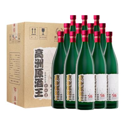 高洲原酒王56度纯粮食白酒500ml