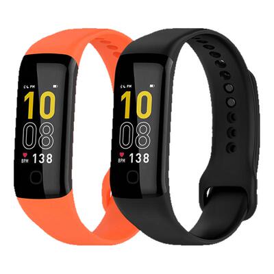 适用于乐心手环5表带mambo5代硅胶腕带乐心5S手表表链五代智能运动手环液态男女时尚替换带通用个性潮牌配件