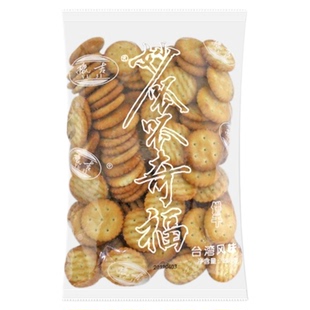 豫吉小奇福饼干250g小圆饼干自制雪花酥专用材料台湾风味休闲零食