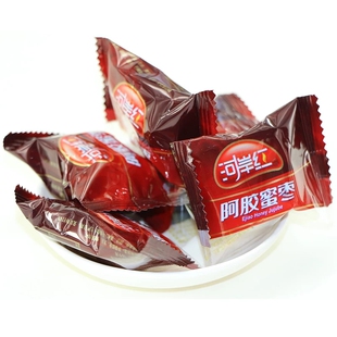 河岸红阿胶枣黑糖蜜枣金丝无核包粽子1000g独立小包装蜜枣零食