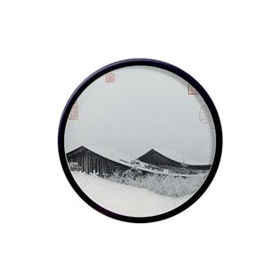 中国美术学院文创流沙杯垫茶托西湖纪念品国风摆件老师小礼物礼品