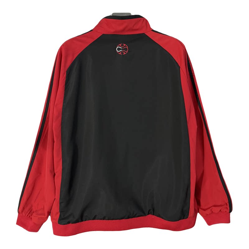 复古AC足球服外套防水复古球衫刺绣男女风衣秋冬爆款 windbreaker