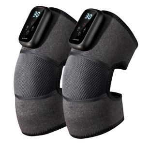 奥克斯膝盖按摩仪器电发热护膝加热保暖老人寒腿艾草热敷关节神器