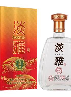 淡雅酒42度纯粮食酒整箱批发500ml*6瓶浓香白酒送礼口粮双沟镇酒