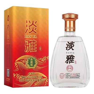 淡雅酒42度纯粮食酒整箱批发500ml*6瓶浓香白酒送礼口粮双沟镇酒